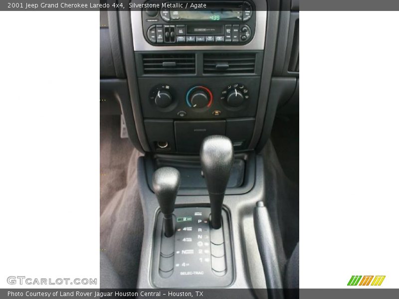 Silverstone Metallic / Agate 2001 Jeep Grand Cherokee Laredo 4x4