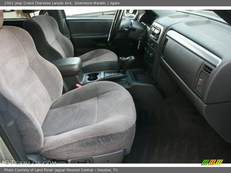 Silverstone Metallic / Agate 2001 Jeep Grand Cherokee Laredo 4x4