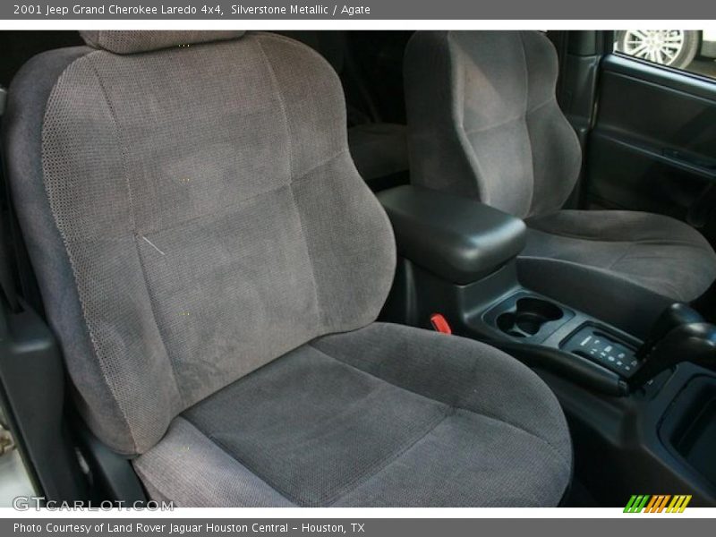 Silverstone Metallic / Agate 2001 Jeep Grand Cherokee Laredo 4x4