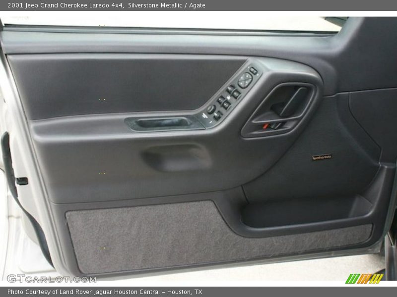 Silverstone Metallic / Agate 2001 Jeep Grand Cherokee Laredo 4x4