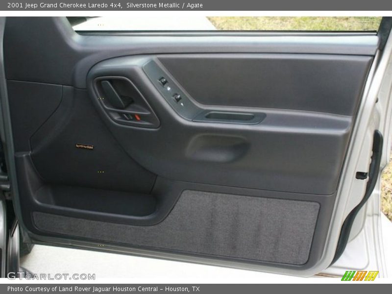 Silverstone Metallic / Agate 2001 Jeep Grand Cherokee Laredo 4x4