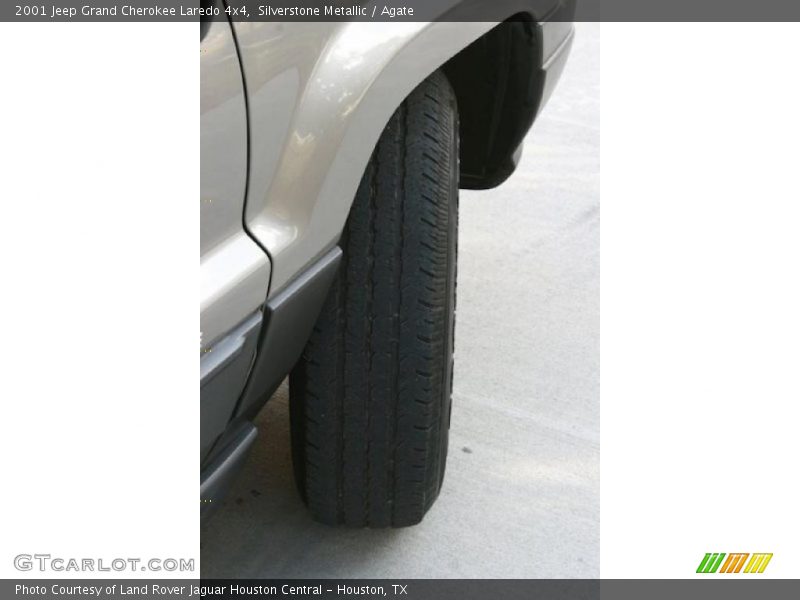 Silverstone Metallic / Agate 2001 Jeep Grand Cherokee Laredo 4x4