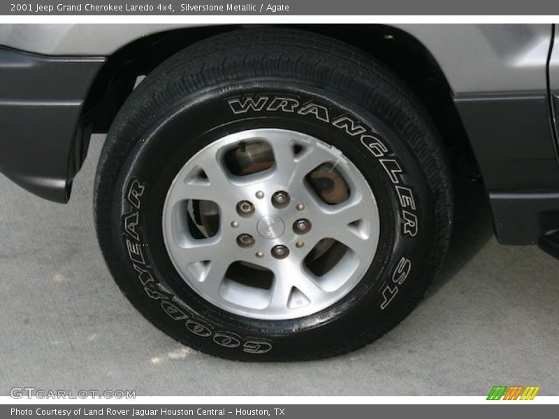 Silverstone Metallic / Agate 2001 Jeep Grand Cherokee Laredo 4x4
