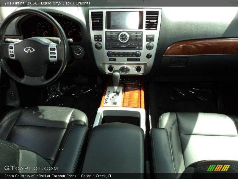 Liquid Onyx Black / Graphite 2010 Infiniti QX 56