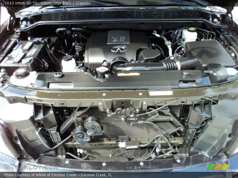  2010 QX 56 Engine - 5.6 Liter DOHC 32-Valve V8