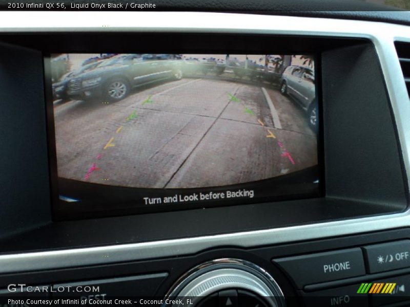 Liquid Onyx Black / Graphite 2010 Infiniti QX 56