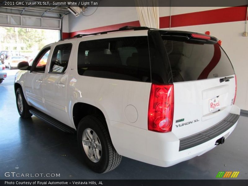 Summit White / Light Tan 2011 GMC Yukon XL SLT