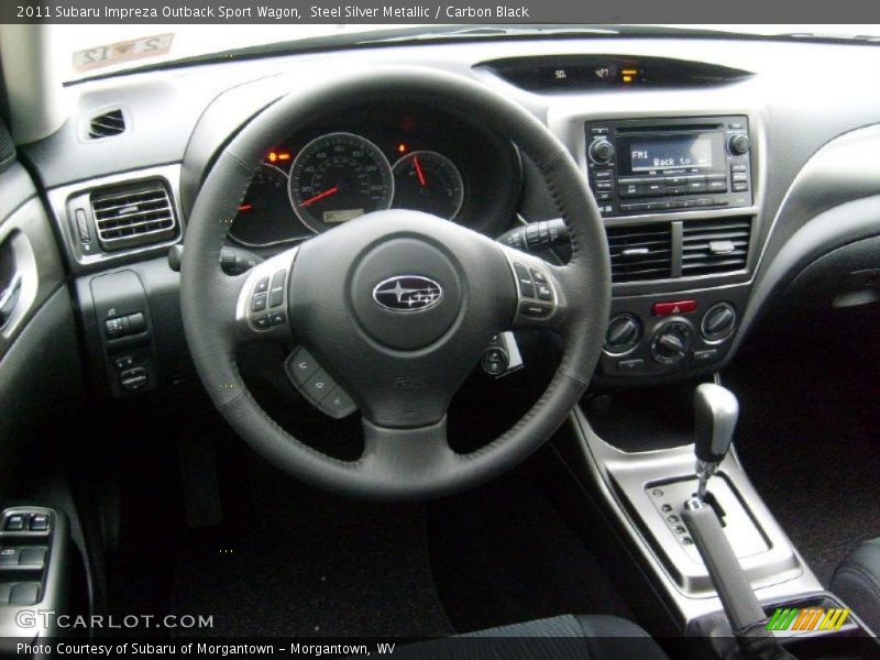 Dashboard of 2011 Impreza Outback Sport Wagon