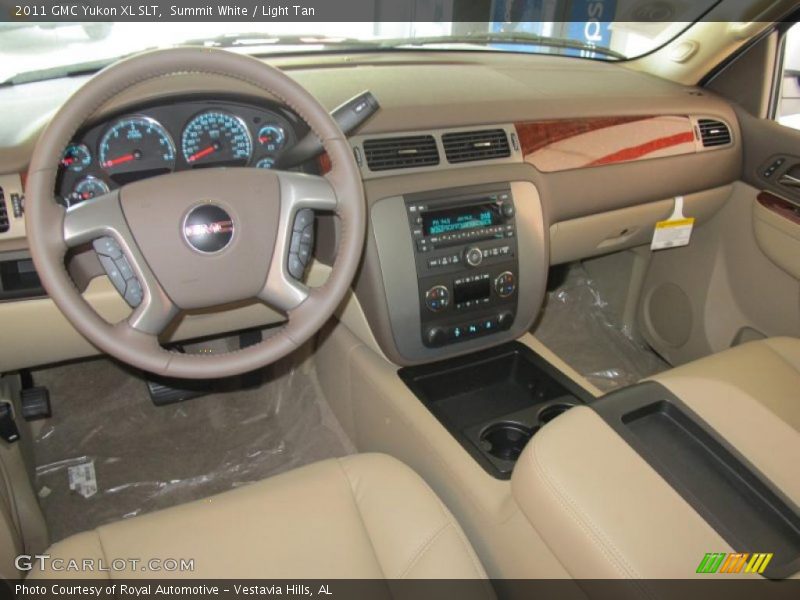 Light Tan Interior - 2011 Yukon XL SLT 