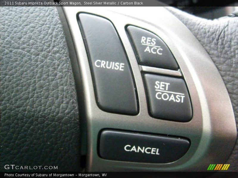 Controls of 2011 Impreza Outback Sport Wagon
