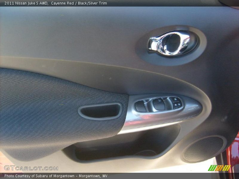 Cayenne Red / Black/Silver Trim 2011 Nissan Juke S AWD