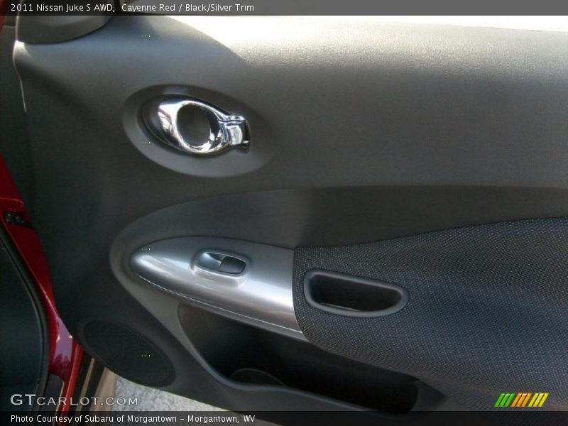 Cayenne Red / Black/Silver Trim 2011 Nissan Juke S AWD