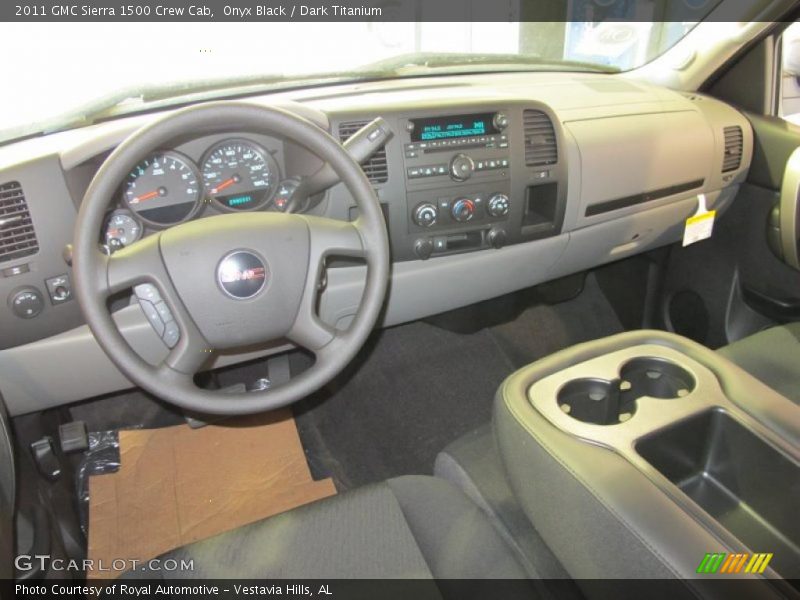 Onyx Black / Dark Titanium 2011 GMC Sierra 1500 Crew Cab