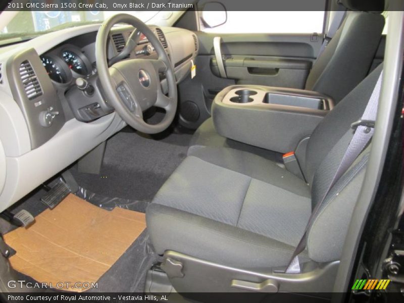 Onyx Black / Dark Titanium 2011 GMC Sierra 1500 Crew Cab