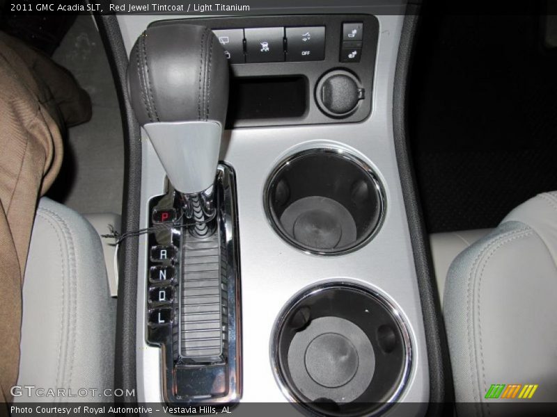 Red Jewel Tintcoat / Light Titanium 2011 GMC Acadia SLT