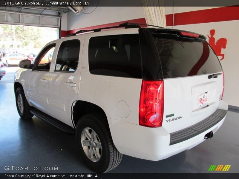 Summit White / Light Tan 2011 GMC Yukon SLT