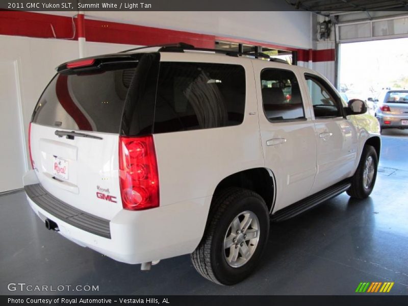 Summit White / Light Tan 2011 GMC Yukon SLT