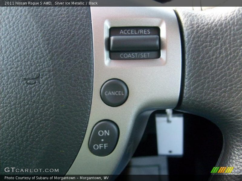 Controls of 2011 Rogue S AWD