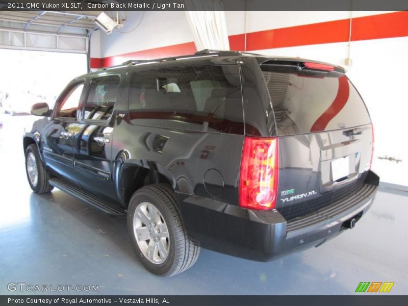 Carbon Black Metallic / Light Tan 2011 GMC Yukon XL SLT