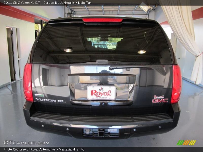 Carbon Black Metallic / Light Tan 2011 GMC Yukon XL SLT