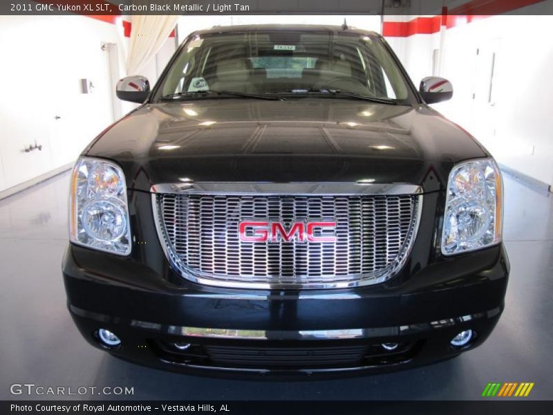Carbon Black Metallic / Light Tan 2011 GMC Yukon XL SLT