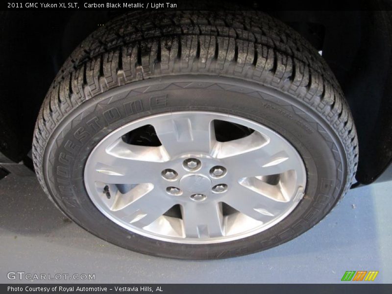 Carbon Black Metallic / Light Tan 2011 GMC Yukon XL SLT