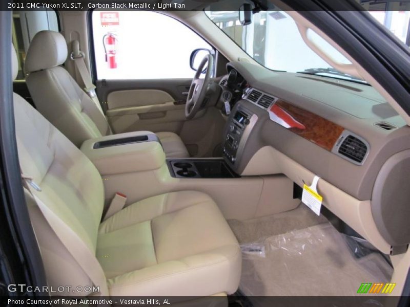 Carbon Black Metallic / Light Tan 2011 GMC Yukon XL SLT