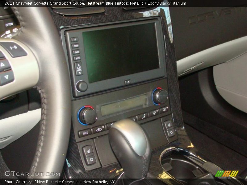 Controls of 2011 Corvette Grand Sport Coupe