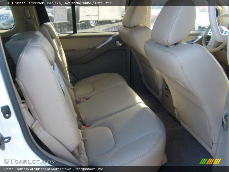  2011 Pathfinder Silver 4x4 Cafe Latte Interior