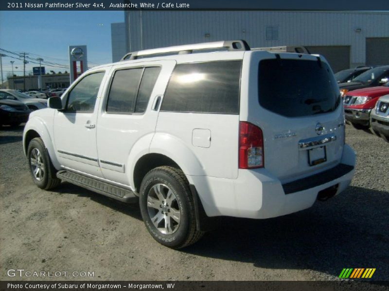 Avalanche White / Cafe Latte 2011 Nissan Pathfinder Silver 4x4