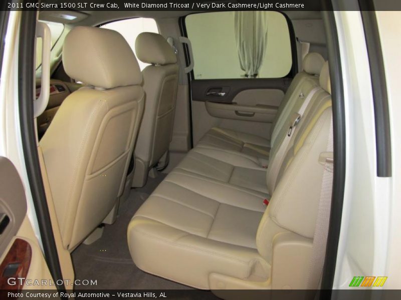  2011 Sierra 1500 SLT Crew Cab Very Dark Cashmere/Light Cashmere Interior