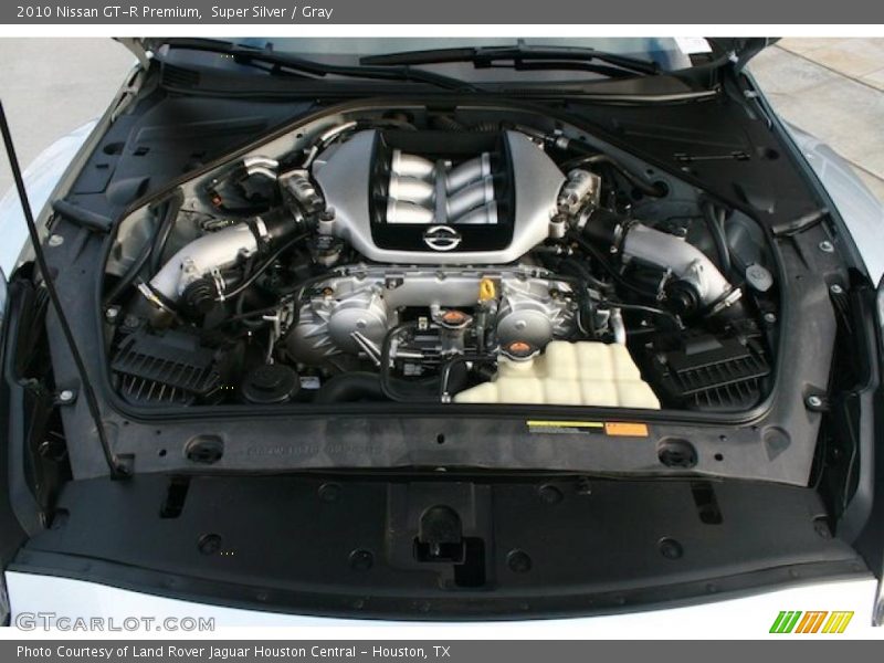  2010 GT-R Premium Engine - 3.8 Liter Twin-Turbocharged DOHC 24-Valve CVTCS V6 (VR38DETT)