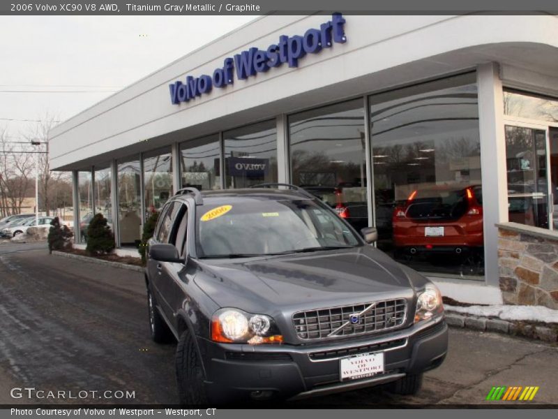 Titanium Gray Metallic / Graphite 2006 Volvo XC90 V8 AWD