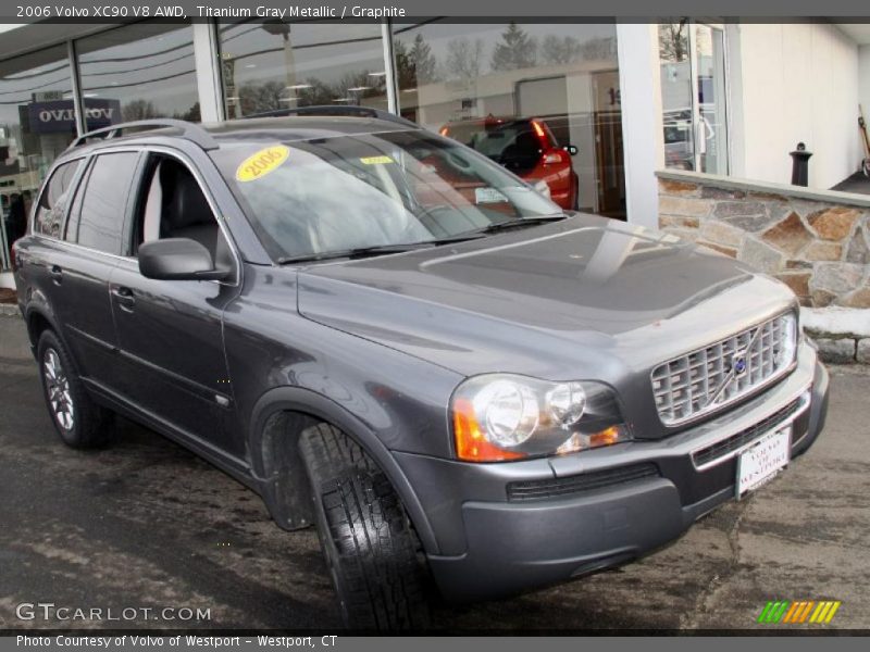 Titanium Gray Metallic / Graphite 2006 Volvo XC90 V8 AWD