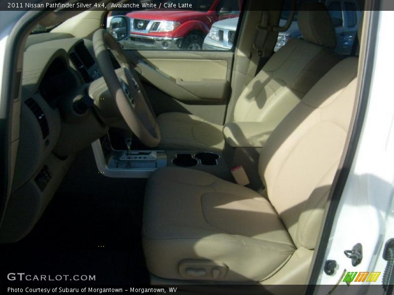 Avalanche White / Cafe Latte 2011 Nissan Pathfinder Silver 4x4