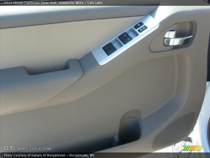 Avalanche White / Cafe Latte 2011 Nissan Pathfinder Silver 4x4