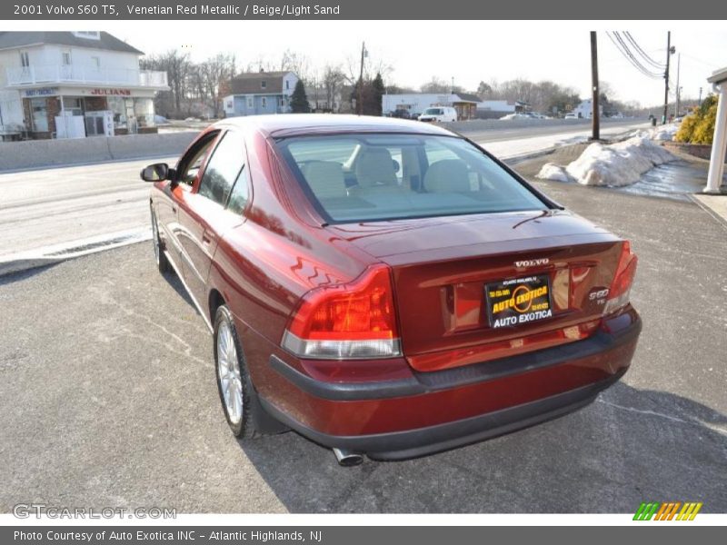 Venetian Red Metallic / Beige/Light Sand 2001 Volvo S60 T5