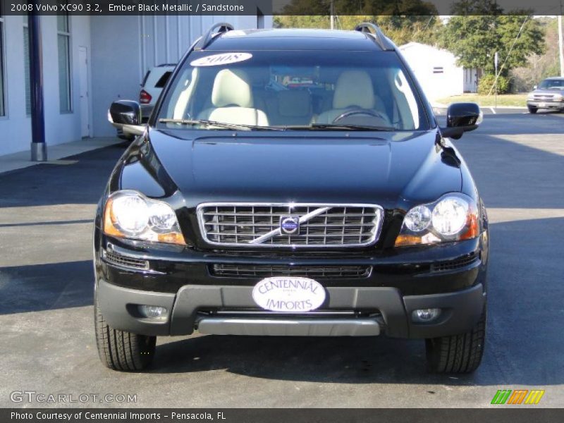 Ember Black Metallic / Sandstone 2008 Volvo XC90 3.2