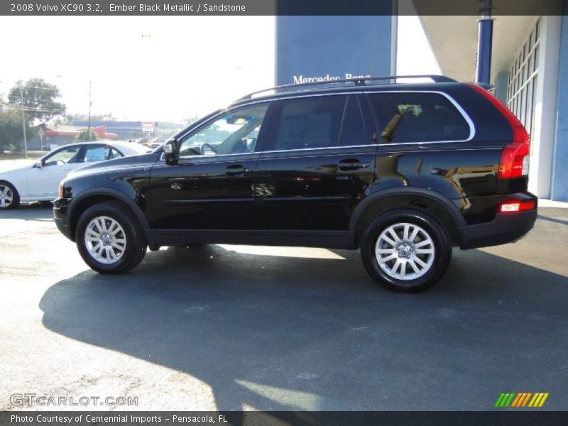 Ember Black Metallic / Sandstone 2008 Volvo XC90 3.2