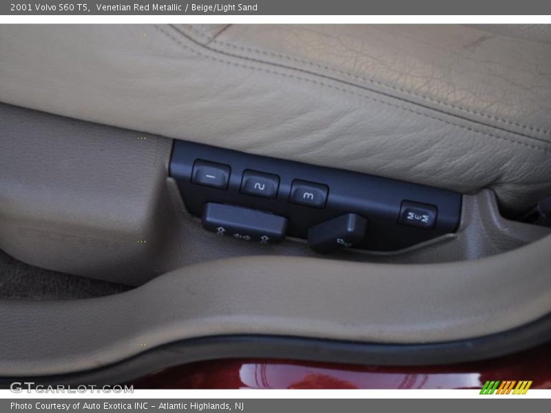 Venetian Red Metallic / Beige/Light Sand 2001 Volvo S60 T5