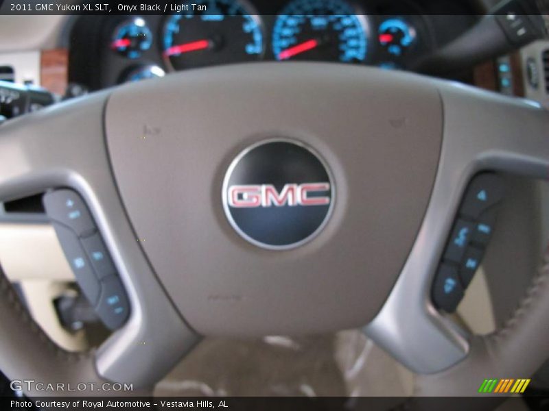 Onyx Black / Light Tan 2011 GMC Yukon XL SLT