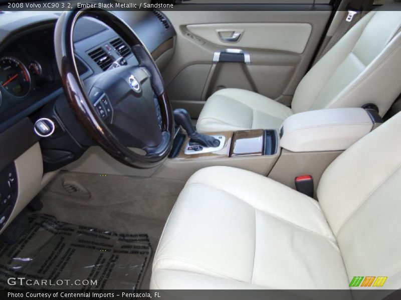Ember Black Metallic / Sandstone 2008 Volvo XC90 3.2