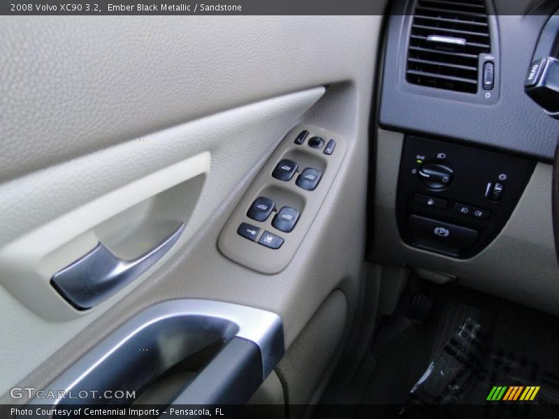 Ember Black Metallic / Sandstone 2008 Volvo XC90 3.2