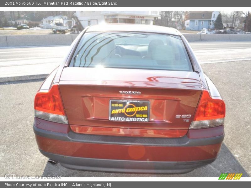 Venetian Red Metallic / Beige/Light Sand 2001 Volvo S60 T5