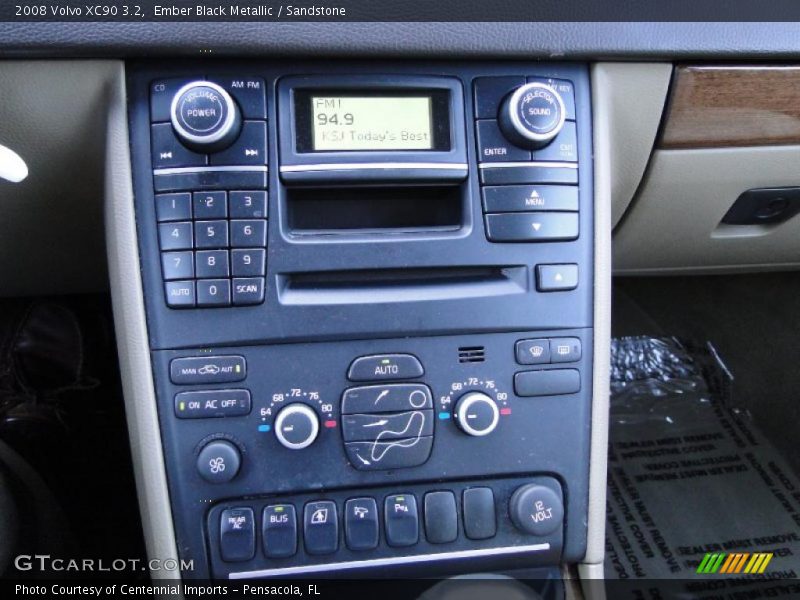 Ember Black Metallic / Sandstone 2008 Volvo XC90 3.2