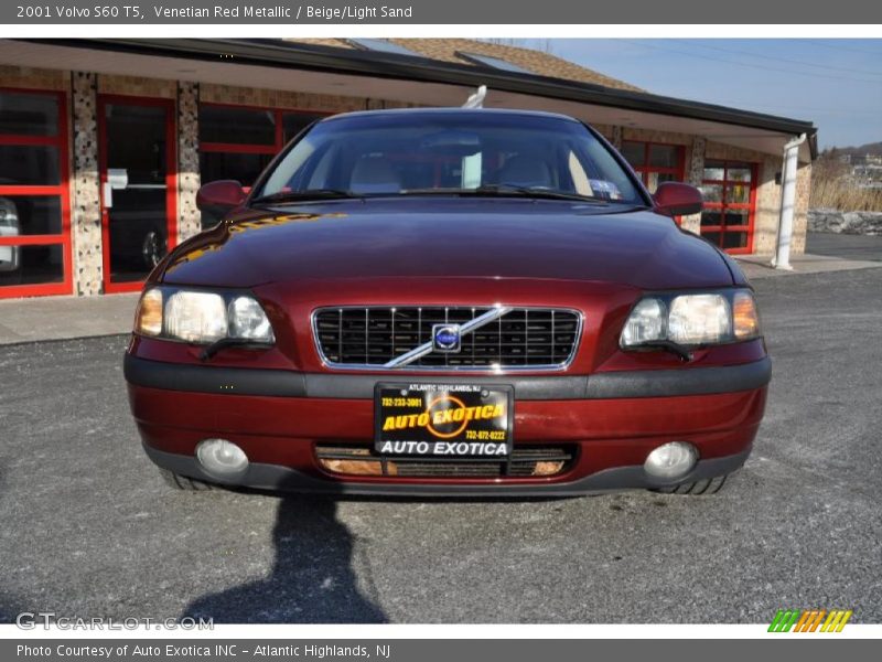 Venetian Red Metallic / Beige/Light Sand 2001 Volvo S60 T5
