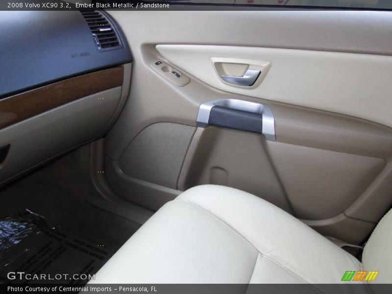 Ember Black Metallic / Sandstone 2008 Volvo XC90 3.2