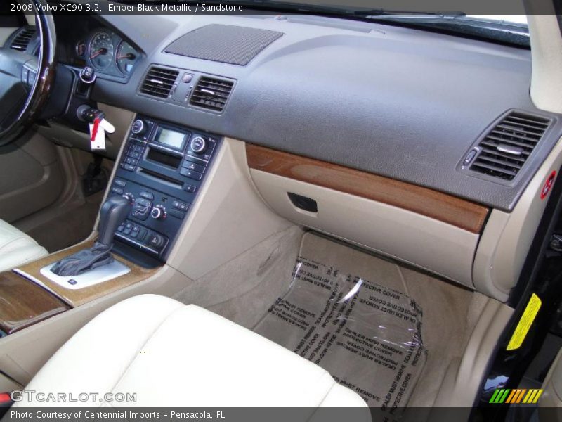 Ember Black Metallic / Sandstone 2008 Volvo XC90 3.2