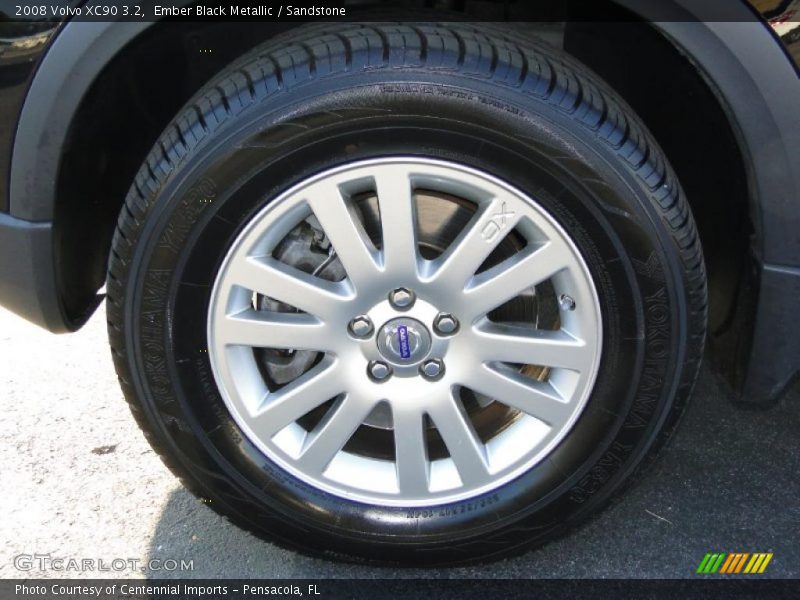 Ember Black Metallic / Sandstone 2008 Volvo XC90 3.2