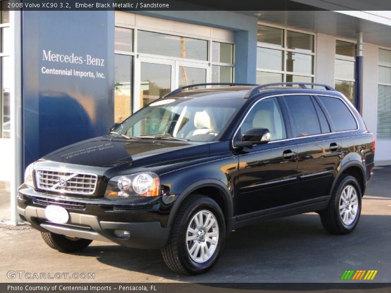 Ember Black Metallic / Sandstone 2008 Volvo XC90 3.2